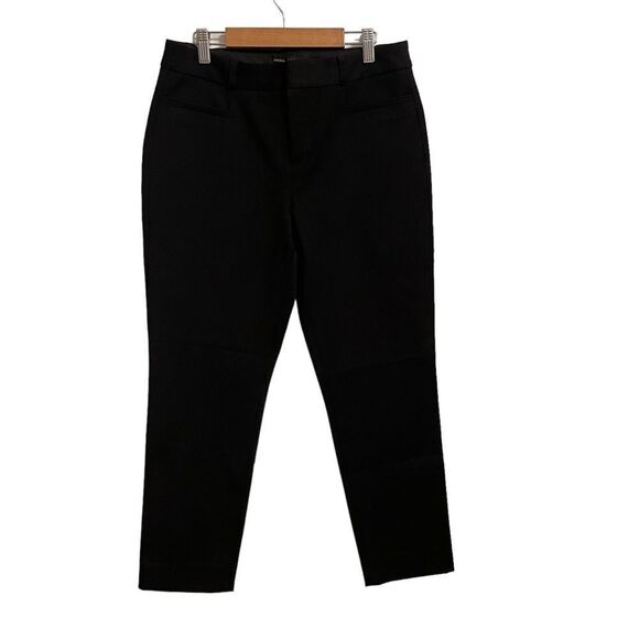 Banana Republic Factory High Rise Sloan Ankle Pants Black Size 6P NWT - Picture 1 of 7